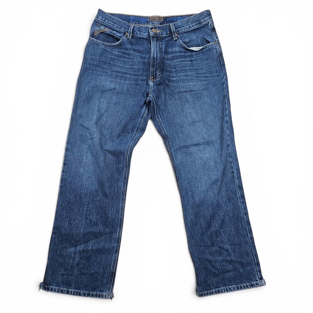 ARIAT M2 Relaxed Bootcut Jeans Men's 34x30 Western Cowboy Rodeo Ranchwear Casual